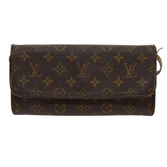 LOUIS VUITTON Monogram Pochette Twin GM Shoulder Bag M51852 LV Auth 69717 - Picture 13 of 16